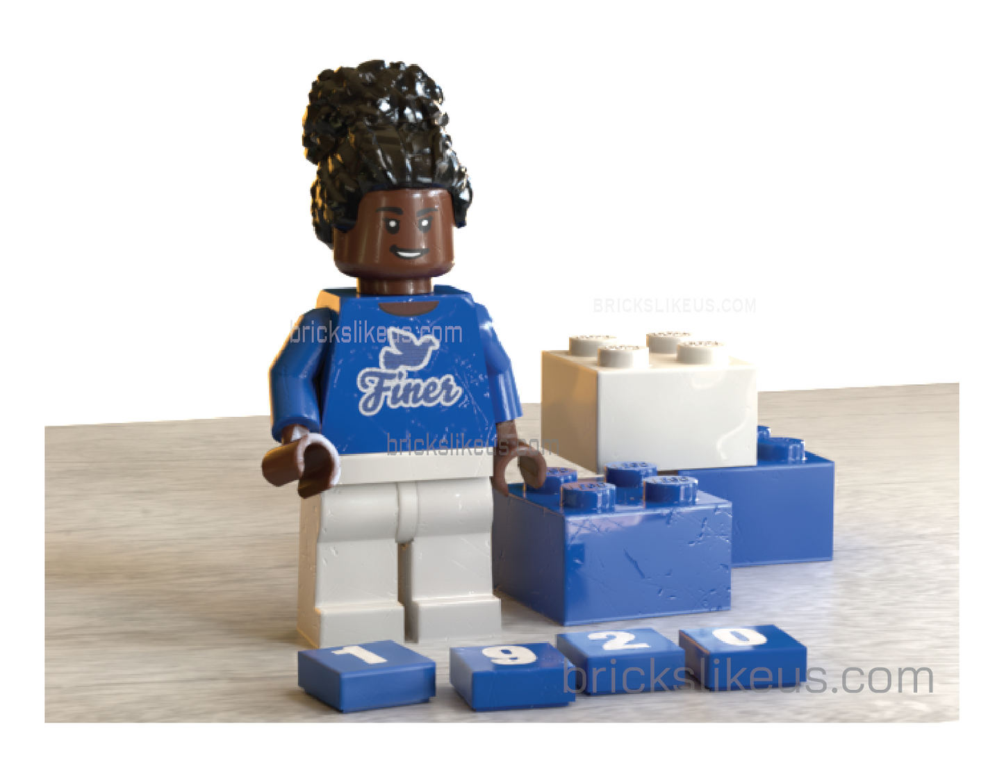 (Pre Order) Finer Woman minifigure (Copy)